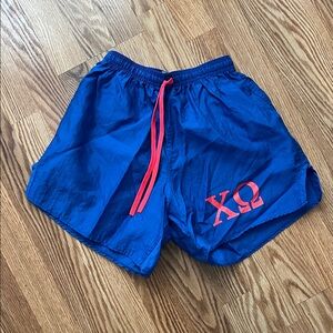 Blue Women’s Chi Omega Shorts